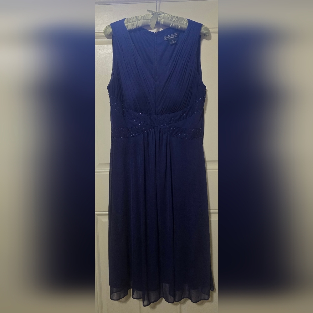 Fancy occasion blue dress